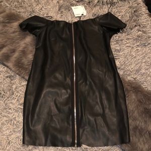 Faux Leather Zara dress